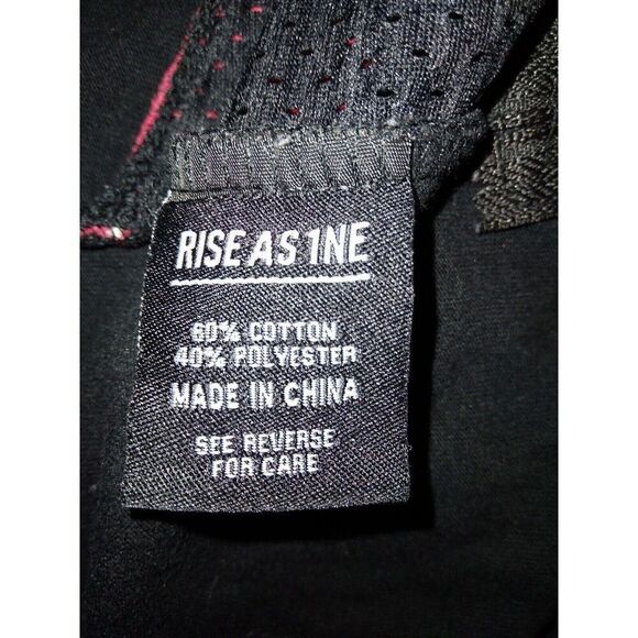 Rise As 1NE Red Zip Up Long T-Shirt Exclusive Design Men's Size 2XL Casual - Picture 7 of 8